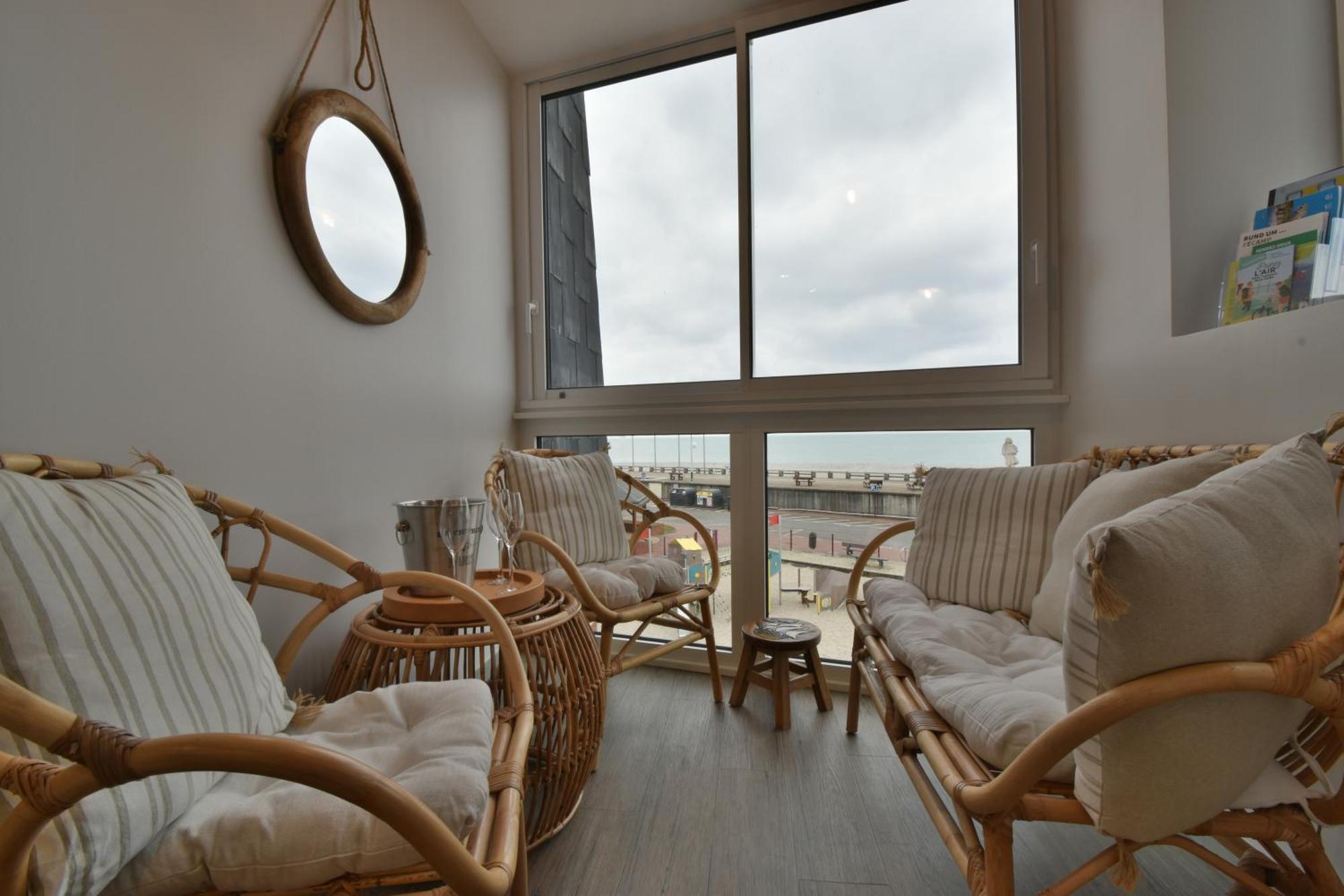 Appartement Renove Avec Vue Sur Mer A Fecamp ! 외부 사진