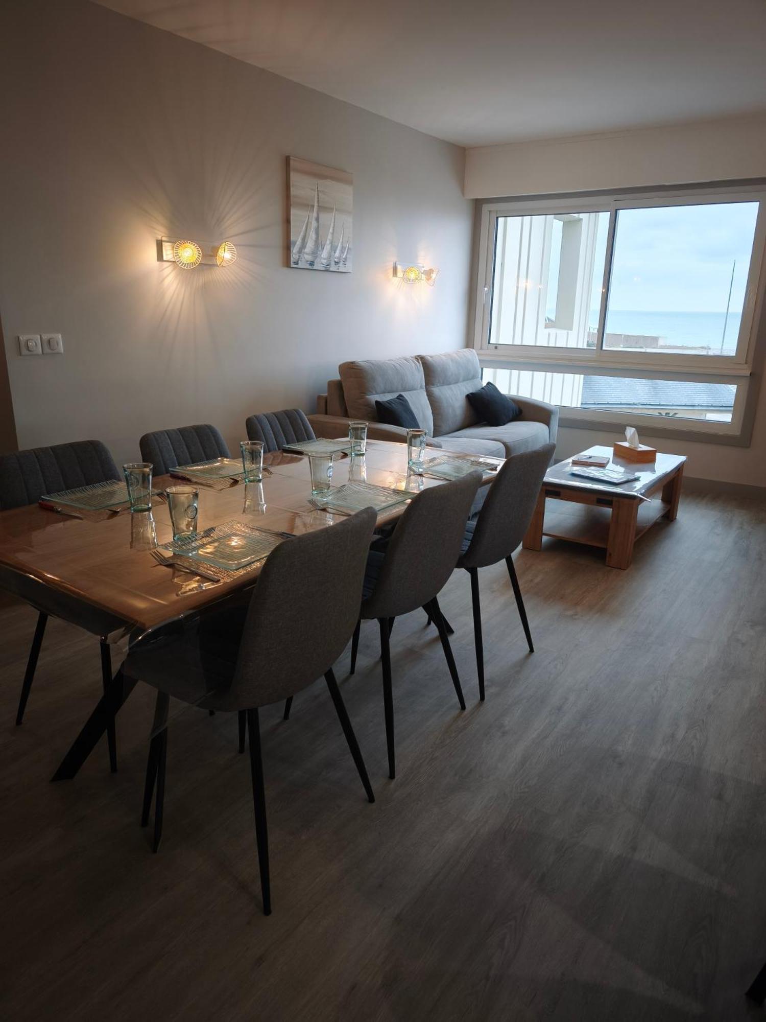 Appartement Renove Avec Vue Sur Mer A Fecamp ! 외부 사진