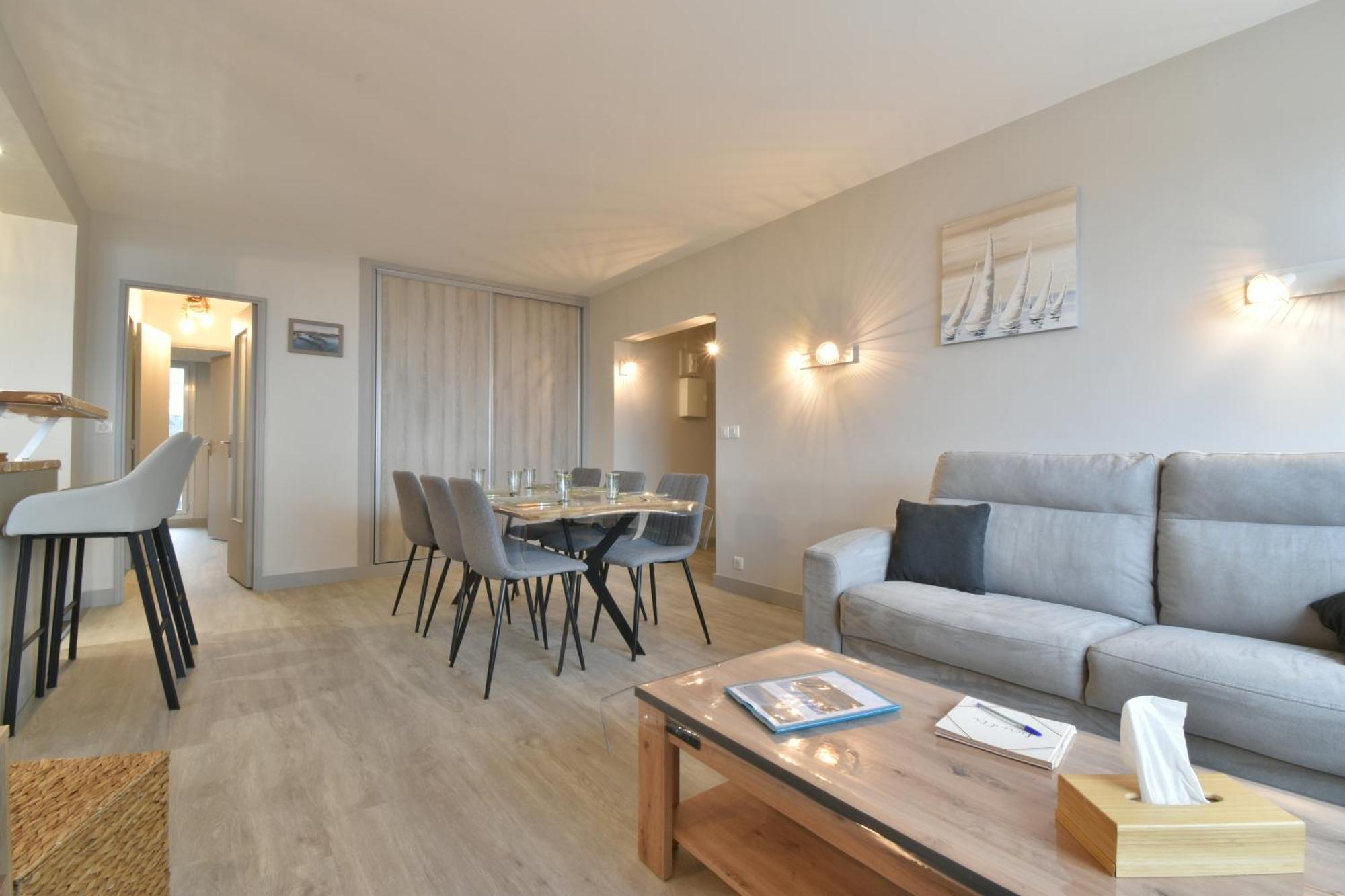 Appartement Renove Avec Vue Sur Mer A Fecamp ! 외부 사진